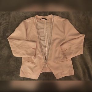 Pink beaded blazer